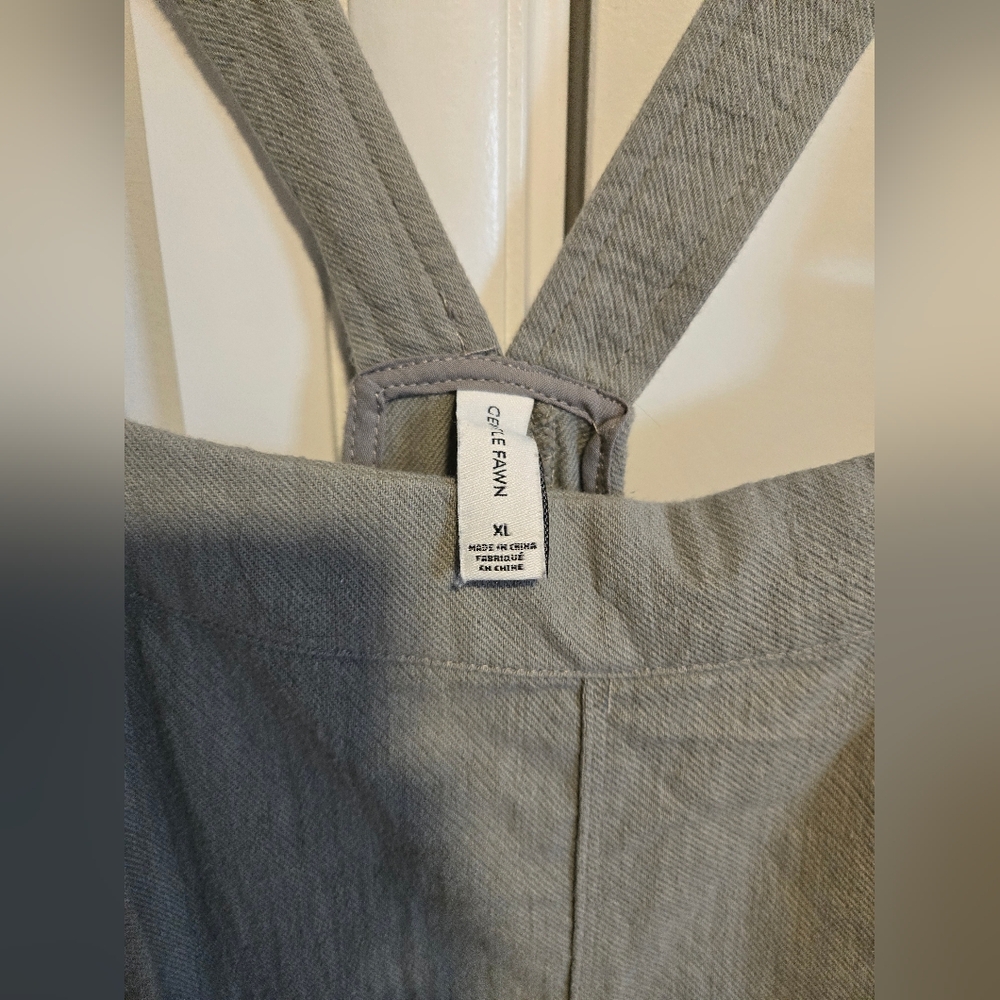 Gentle Fawn Light Sage Overalls Jumpsuit - Picture 3 of 7